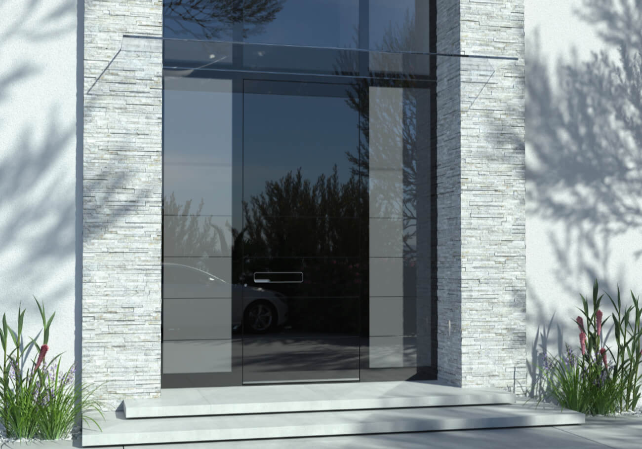 Eingangstüren Glas » Der passende Glaseinsatz | PIRNAR
