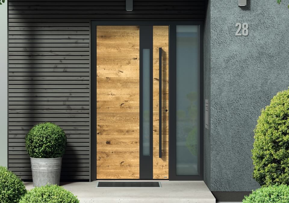 Vorteile von Haustüren aus Holzoptik